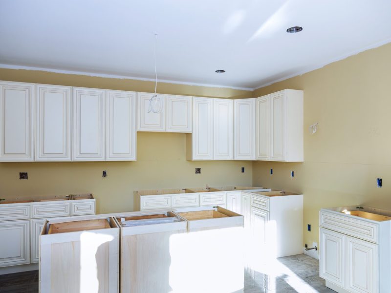 Installing new induction hob in modern kitchen Home Improvement Kitchen Remodel worm